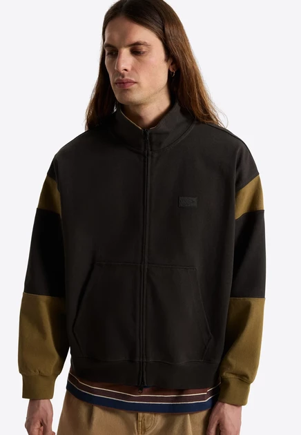 Мужская толстовка Vans Retro Sport Full Zip, черная