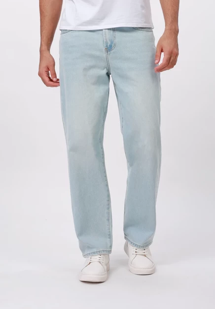 Мужские джинсы Pier One Straight Leg, голубые