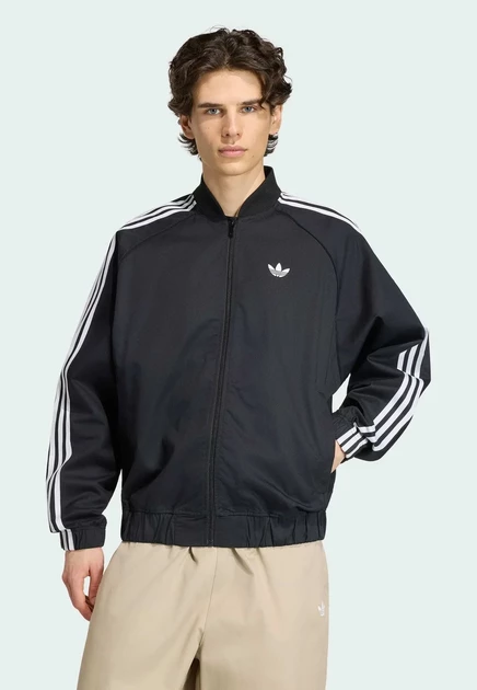 Мужская куртка-бомбер adidas Originals SST TT, черная