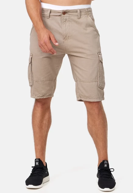 Мужские джинсовые шорты Indicode Jeans Monroe, серые
