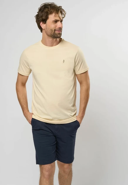 MCS MCTEXAS CITY - Basic T-shirt - jet stream wood ash