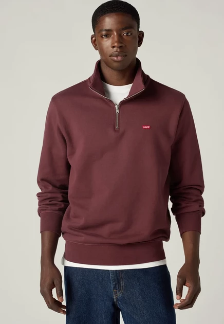 Мужской свитшот Levi's Original Zip, винный