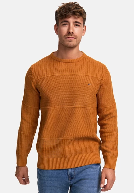 Мужской джемпер Indicode Jeans, карамельный