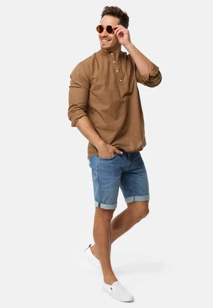 Мужские шорты Indicode Jeans ANNY, выбеленные