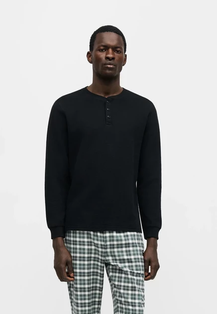 Мужская пижамная футболка Gap, черная