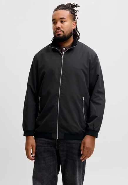 Jack & Jones BLOUSONJACKE PLUS SIZE BLOUSONJACKE - Bomber Jacket - black black