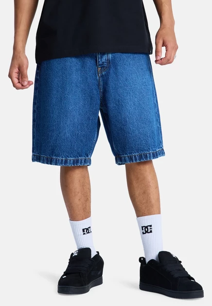 Мужские джинсовые шорты DC Shoes Baggy, цвета индиго