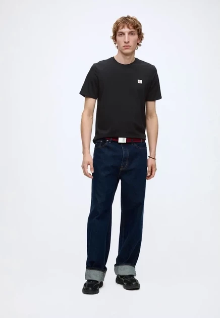 Мужские футболки Calvin Klein, 2 шт., бело-черные