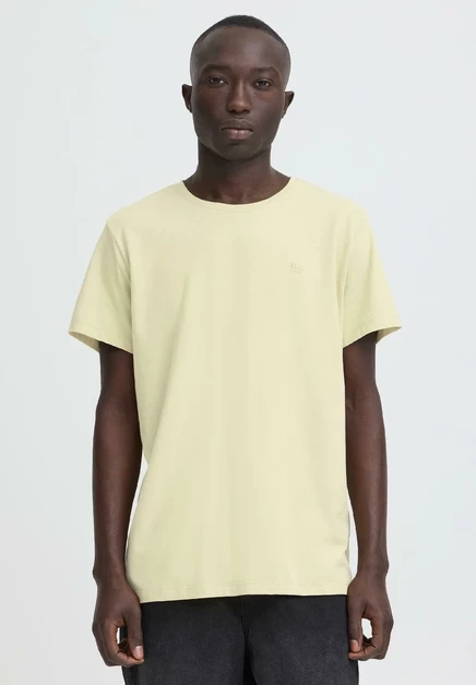 Blend BHDINTON CREW NECK - Basic T-shirt - crockery alfalfa