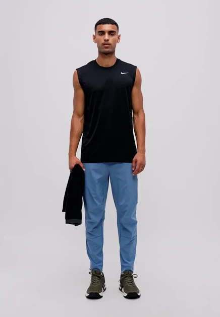 Мужская майка Nike Tee Flex, чёрная/серебристая