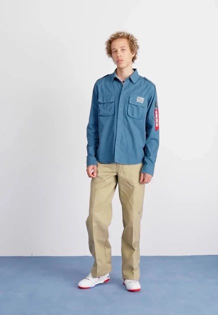 Мужские брюки Dickies Double Knee, цвета хаки