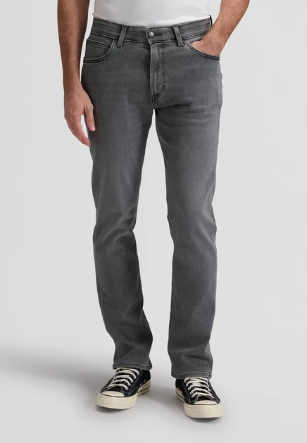 Мужские джинсы Lee RIDER, зауженные, серые Regal Gray