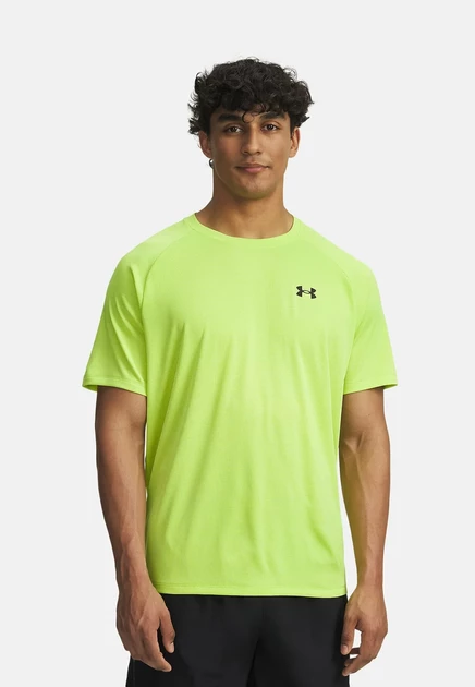 Мужская футболка Under Armour Tech Textured, зеленая
