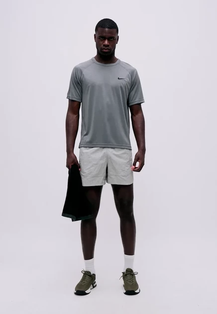 Мужская футболка Nike Performance Flex, серая/черная
