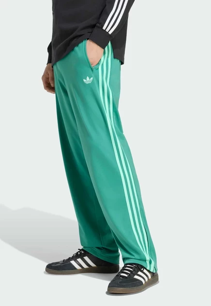 adidas Originals FIREBIRD TP - Tracksuit bottoms - night indigo/better scarlet blanch green   pulse mint