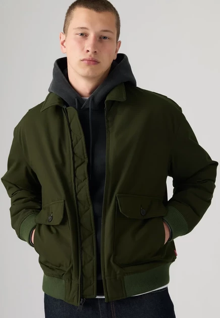 Мужская джинсовая куртка Levi's Cortland, хаки Rosin