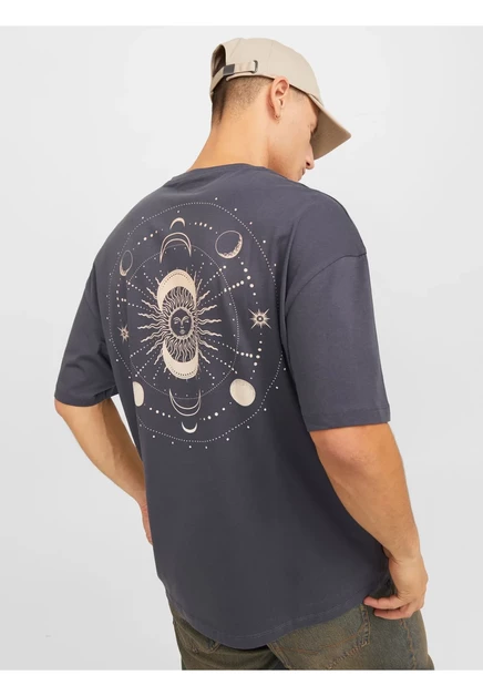 Мужская футболка Jack & Jones Jorombre, серая