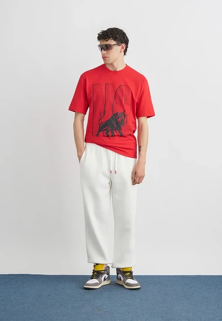 Мужские джоггеры Jordan CUFF PANT, кремово-красные