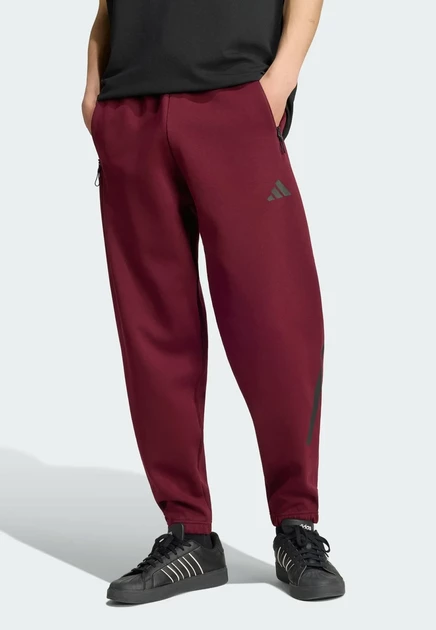 Мужские брюки adidas Sportswear Z.N.E., бордовые