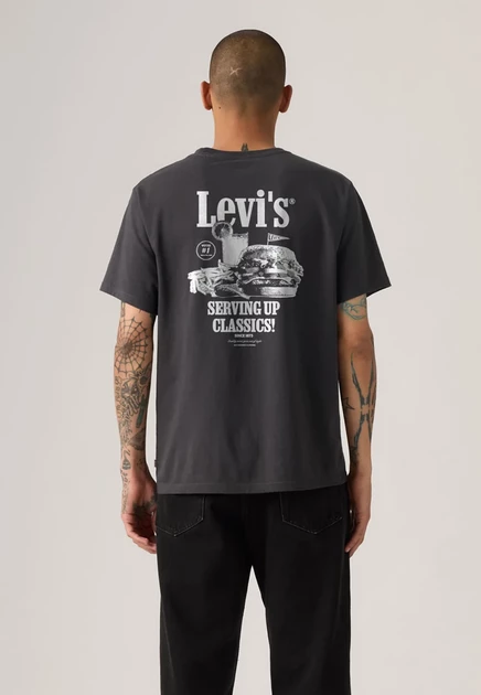 Levi's® RELAXED FIT TEE - Print T-shirt - coastal creative fresh and smooth pumice stone serving up classics 3 phantom jersey