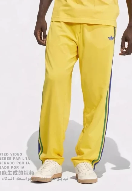 Мужские брюки adidas Originals Firebird TP, желтые