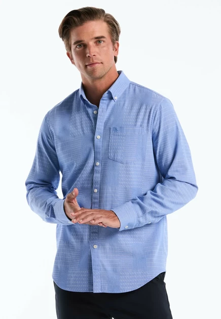 Мужская рубашка Original Penguin, ультрамариновая