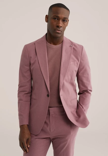 Мужской пиджак WE Fashion, пыльно-розовый