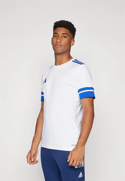 Мужская футболка adidas Performance SQUADRA25, бело-синяя