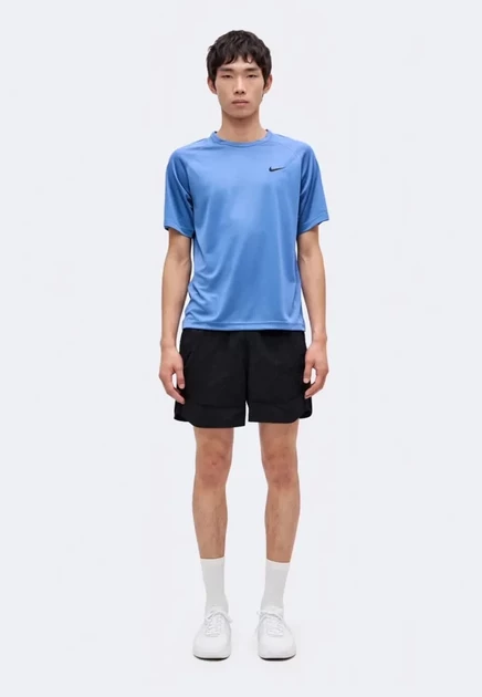 Мужская футболка Nike Performance FLEX, индиго/чёрная