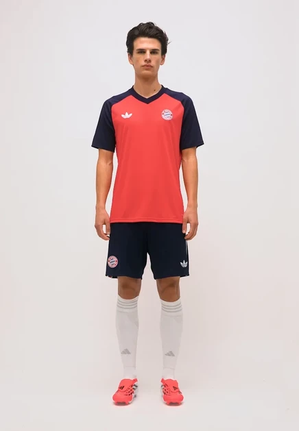Мужская футболка adidas FC Bayern 26/27, рубиновая