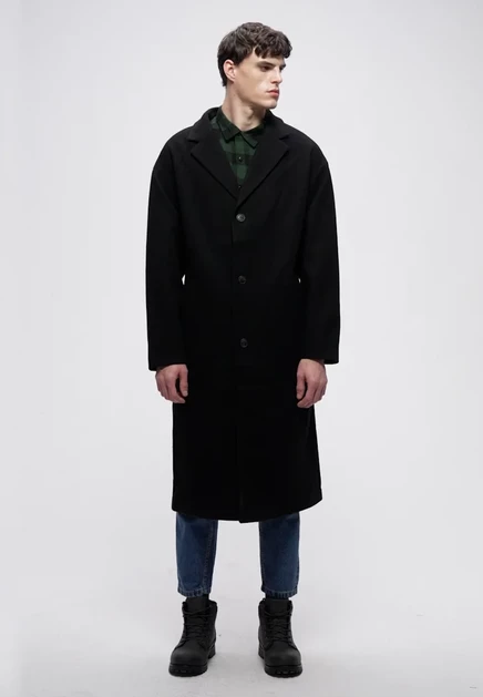 Мужское пальто Urban Classics Long, черное