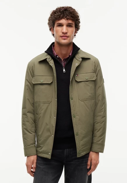Мужская летняя куртка Tommy Hilfiger Packable, чёрная