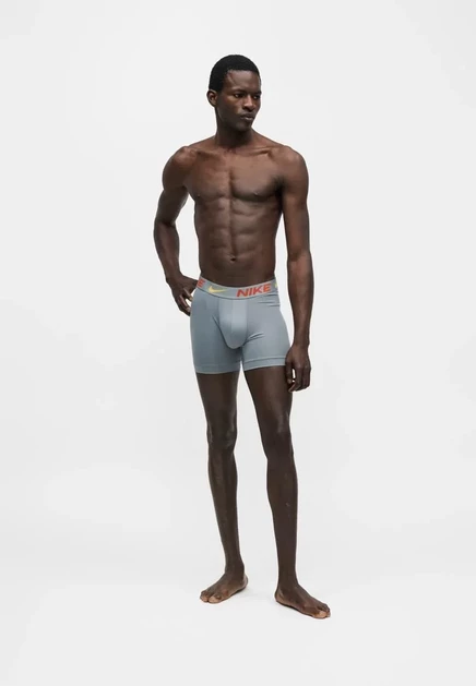 Мужские боксеры Nike 3 пары, красный/серый/золотой