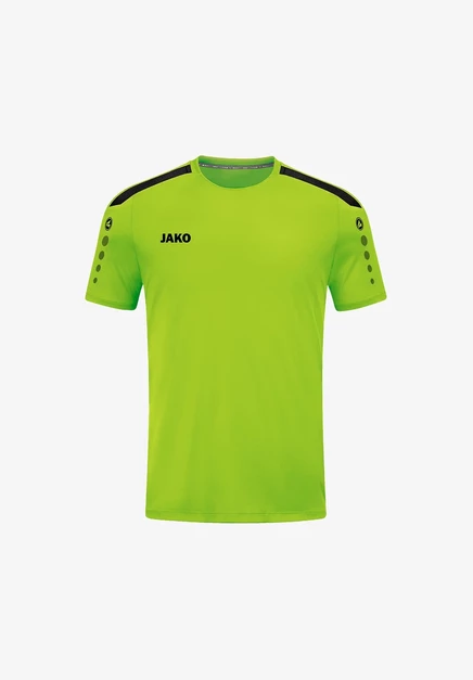Мужская футболка Jako Teamsport Power, зелёно-чёрная