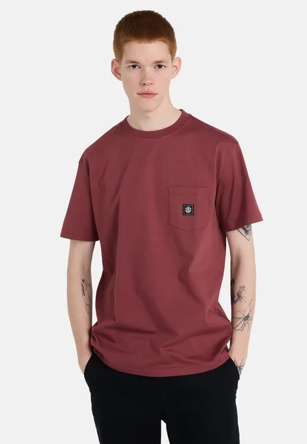 Мужская футболка Element Icon Label Pocket, белая