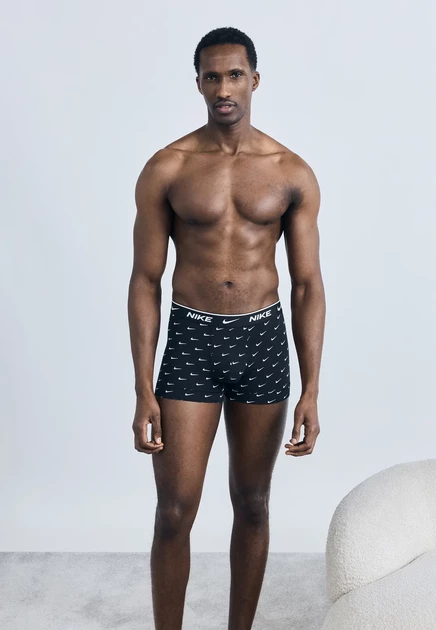 Nike Underwear ESSENTIAL TRUNK  3 PACK - Trunks - blue void/white cool grey/blue