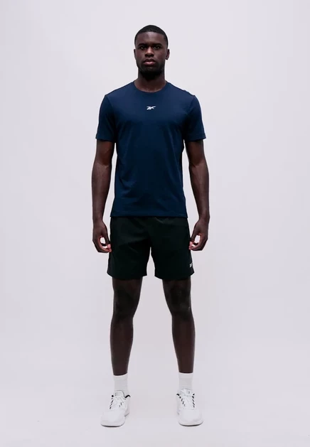 Мужская футболка Reebok Athlete, темно-синяя