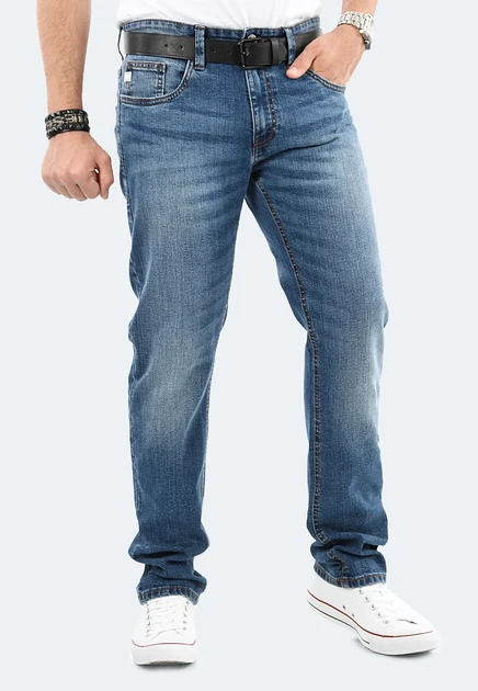 Мужские джинсы Indicode Jeans Slimfit, светло-серо-синие