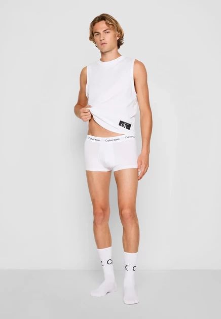 Мужские трусы-боксеры Calvin Klein Underwear, 3 пары, белые