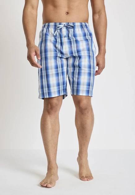 Мужские пижамные шорты Jockey Bermuda, голубые