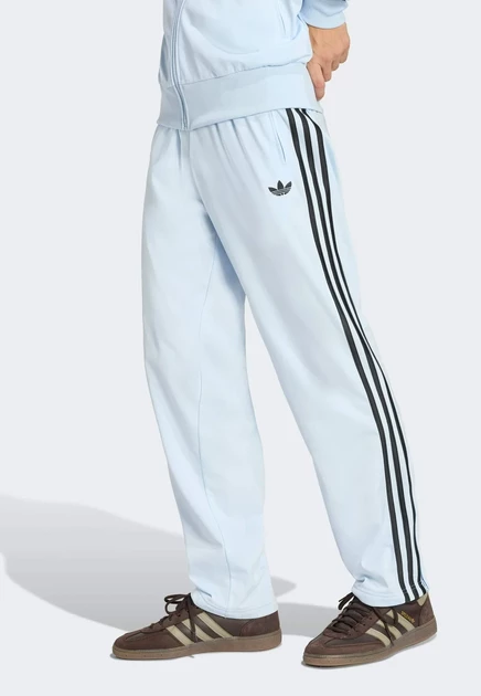adidas Originals FIREBIRD TP - Tracksuit bottoms - black/bright blue crystal sky