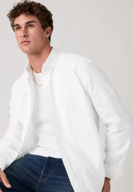 Мужская рубашка Levi's Authentic, белая
