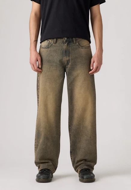 Мужские джинсы Levi's 578 Baggy, коричневые