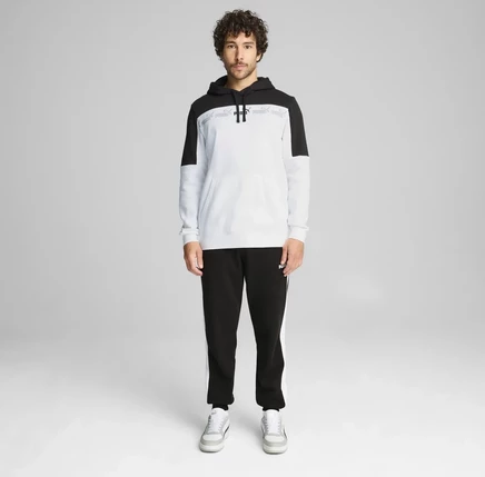 Мужское худи Puma AROUND THE BLOCK, белое