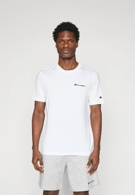 Мужская футболка Champion Standard Fit, темно-сине-белая