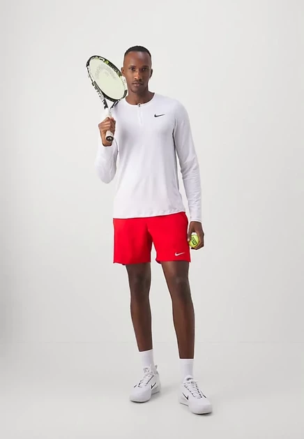 Мужские шорты NikeCourt Victory, красно-белые