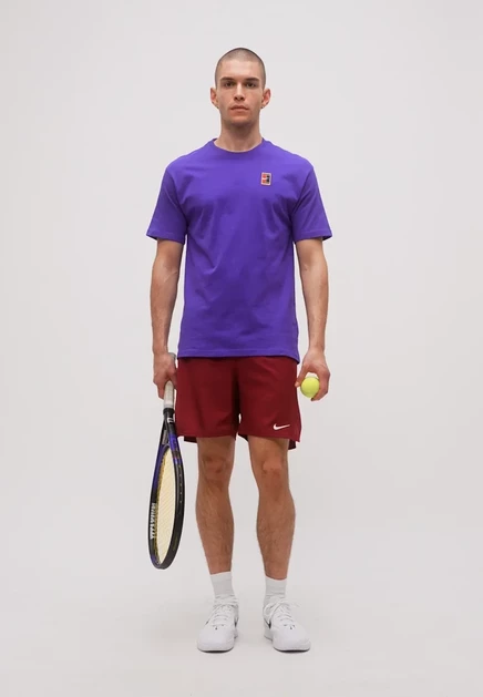 Мужские шорты NikeCourt Victory, красно-белые