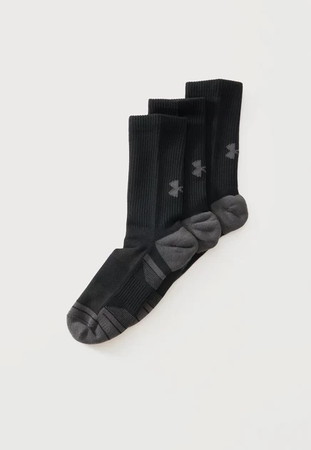 Спортивные носки Under Armour унисекс, 3 пары, черные