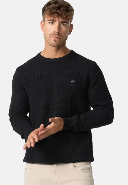 Мужской джемпер Indicode Jeans, черный