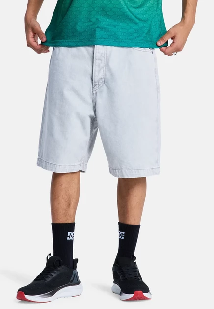 Мужские джинсовые шорты DC Shoes Baggy Denim, черно-серые